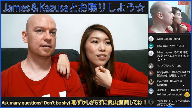 James&Kazusaライブ配信！(2018/4/6)・公開リンキング練習 смотреть онлайн