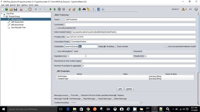 JMS Publish/Subscribe Message in JMeter @PerformanceTestingLearn2Enjoy смотреть онлайн