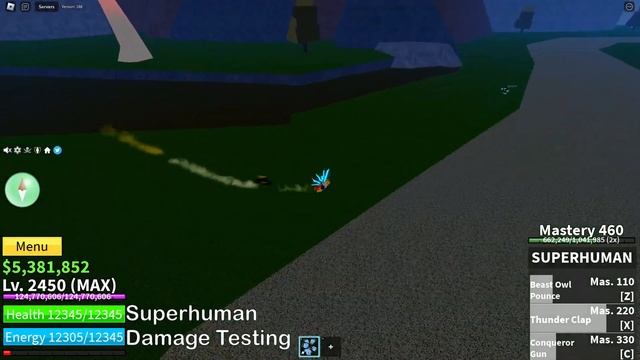 SUPERHUMAN + GODHUMAN SHOWCASE! ? | Blox Fruits