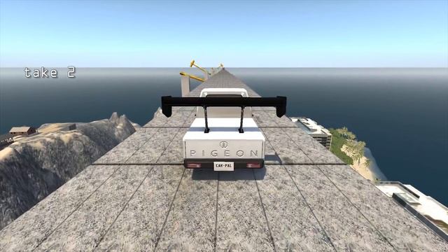 Beamng drive - Car Wipeout смотреть онлайн