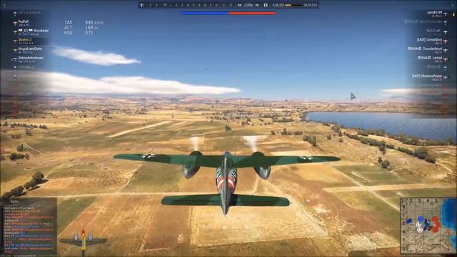 War Thunder RB - Ta 154 first game смотреть онлайн
