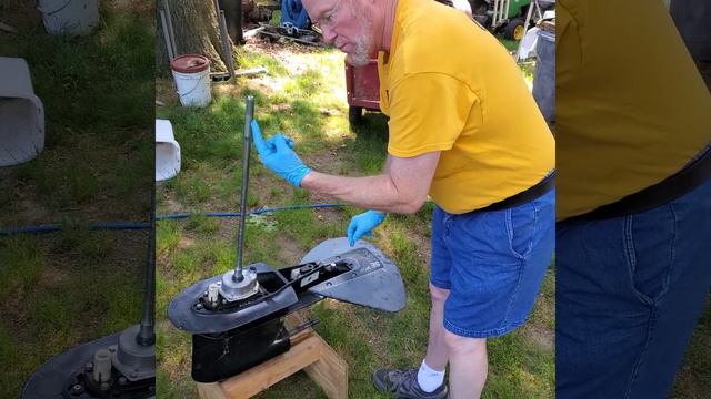 Mercury 60hp EFI Four Stroke outboard Water pump replacement Part 2 смотреть онлайн