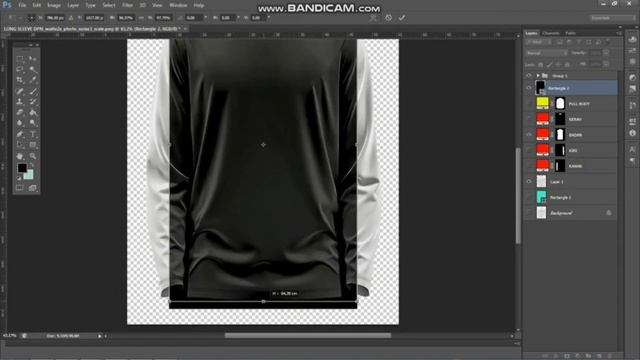 Mockup Tshirt Long Sleeve | Tangan panjang | Tiff-Photoshop | Front | Free Download смотреть онлайн
