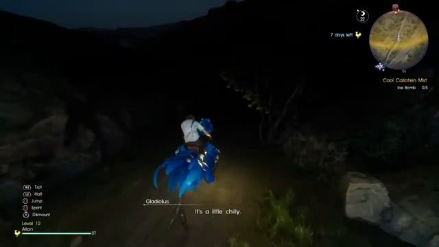 Final Fantasy XV - Cool Callatein Mist (Ice Bomb Hunt) смотреть онлайн