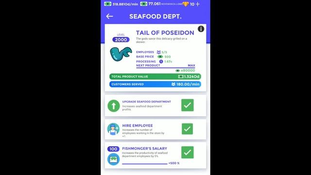 Idle Supermarket Tycoon - Tiny Shop Game (OPENING New York & Real Estate AG.) Walkthrough part 9 смотреть онлайн