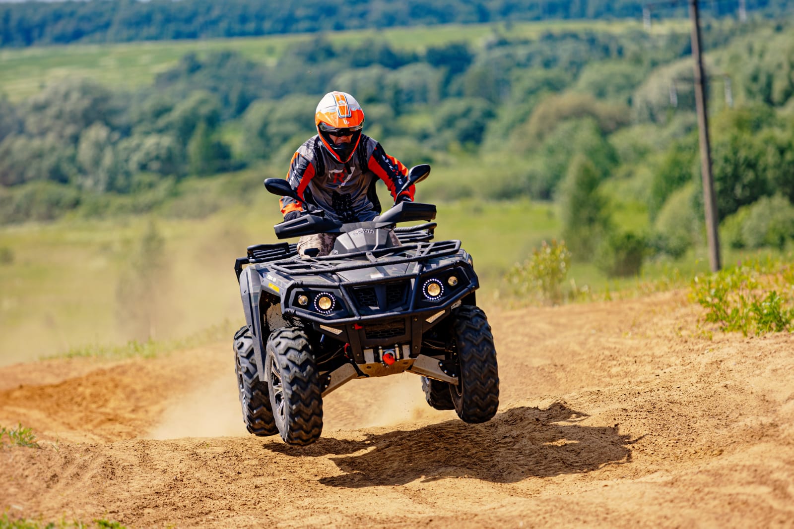 Квадроциклы HISUN. Безжалостный Тест Драйв от Northway ATV клуб!.m