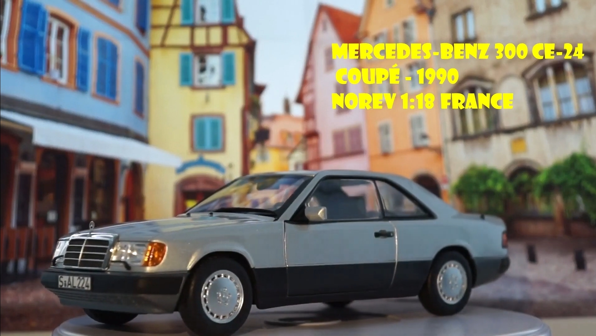 Mercedes Benz 300 CE-24 Coupe 1990 Norev 1/18 смотреть онлайн