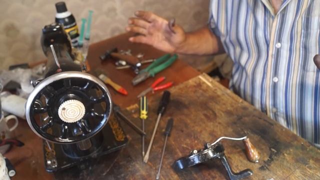 Ремонт подольской швейной машины своими руками. Часть №3. смотреть онлайн