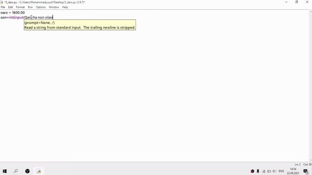 PYTHON 3-DARS:HISOBLAGICH смотреть онлайн
