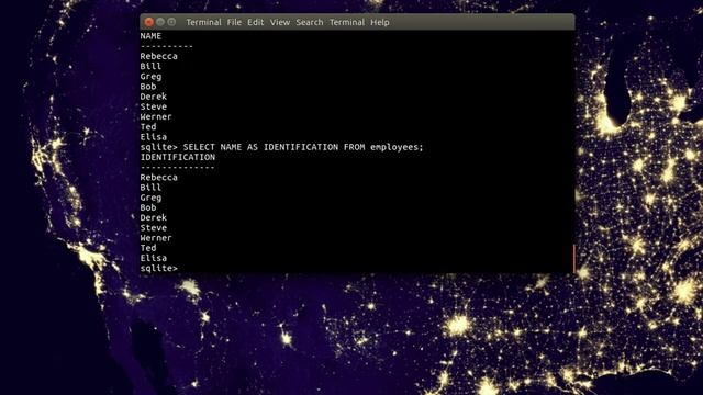 SQLite - ALIAS смотреть онлайн
