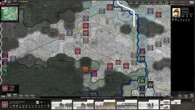 Decisive Campaigns - Ardennes Offensive | Wacht Am Rhein - 30 Dec 1944 - Turn 58 - Part 1 смотреть онлайн