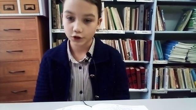 Иван Никитин "Зимняя ночь в деревне", читает Вероника Балухина, 5б класс смотреть онлайн