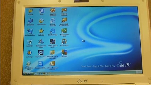 Asus EEE 1000HA Netbook: My Windows XP Home Boot Time Test смотреть онлайн