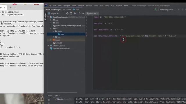 Apache Spark | How To Create Scala Project On IntelliJ - Word Count Example смотреть онлайн