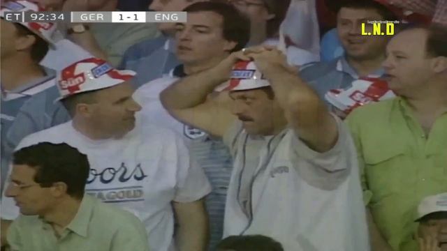 England Vs Germany 6 - 7 Highlights Semi Finals Euro'96