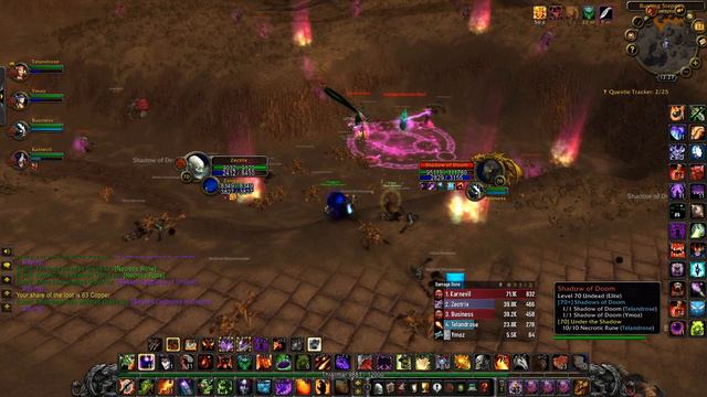 Wotlk Classic Pre patch Necrotic Rune Farm Burning Steppes смотреть онлайн