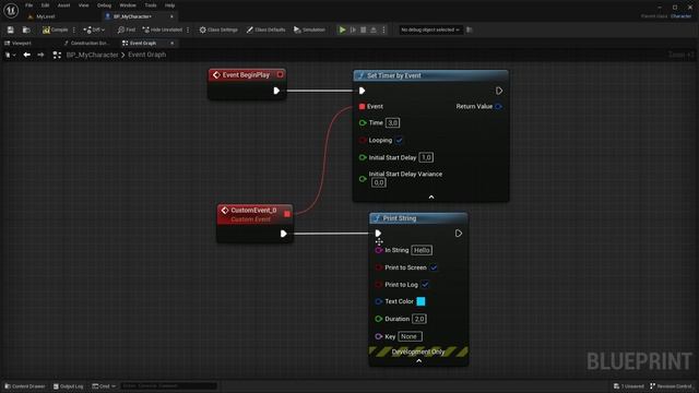Set Timer by Event (Functions) - Tüm Node'lara Bakış | Unreal Engine 5 Tutorial #unrealengine смотреть онлайн
