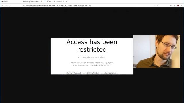TOO POWER USER & the DANGER of CENTRALIZED WEB - GitHub rate limits us now! смотреть онлайн