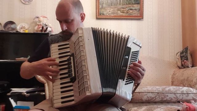Аккордеон Contasina. Размер 3/4. Германия.
