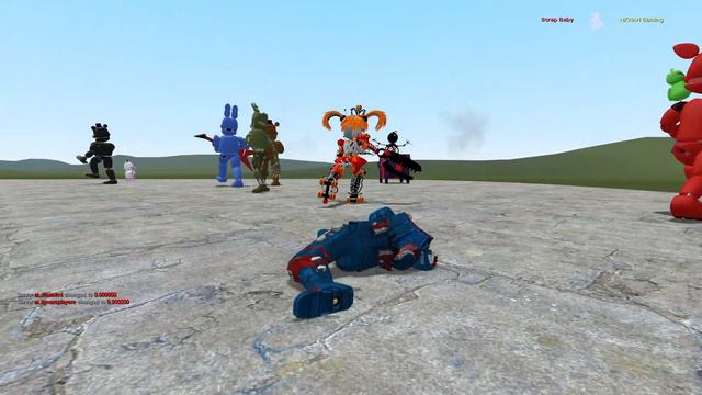MOMMY LONG LEGS VS ALL FNAF 1-9 SECURITY BREACH ANIMATRONICS!! Garrys Mod Sandbox смотреть онлайн