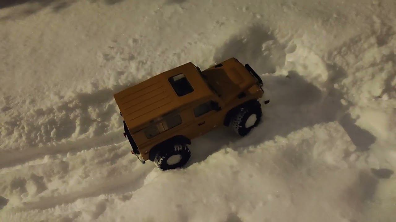 MN-999 по снегу