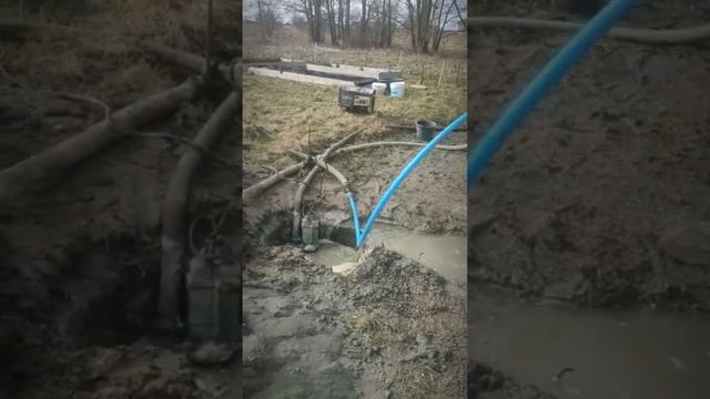 15.03.2023г. п.Каменка. Бурение "абиссинской" скважины под поверхностный насос. смотреть онлайн
