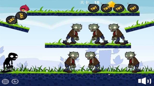 Angry Birds Fry Zombies - TERENCE KICK TNT TO ZOMBIES! SKILL GAME BURNING ZOMBIES! смотреть онлайн