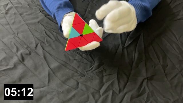 I tried solving the Pyraminx...... смотреть онлайн