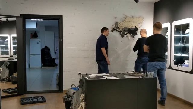 Как установить карту мира из дерева на стену?Инструкция 2021 смотреть онлайн