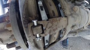 Замена тормозных колодок MAN