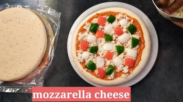 Readymade base pizza recipe? ! how to make pizza without oven ! simple pizza recipe!pizza recipe! смотреть онлайн