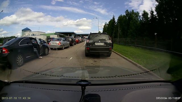 в Финляндию на машине (КПП Брусничное, Nuijamaa, Laplandia Market) смотреть онлайн