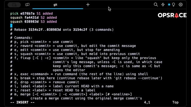Git Masterclass - 24 - Squash multiple commits together by REBASE смотреть онлайн