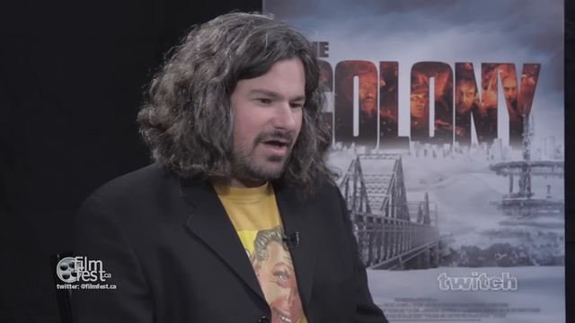 THE COLONY Interview by Jason Gorber with Kevin Zegers and Jeff Renfroe смотреть онлайн