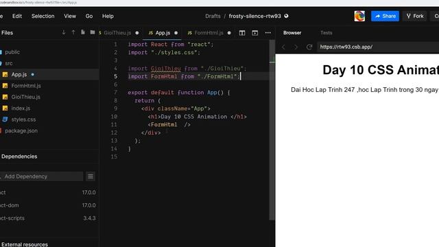 TỰ HỌC LẬP TRÌNH WEB GAME trong 30 ngày Anh Viet miển phí , Day 10 CSS Animation смотреть онлайн