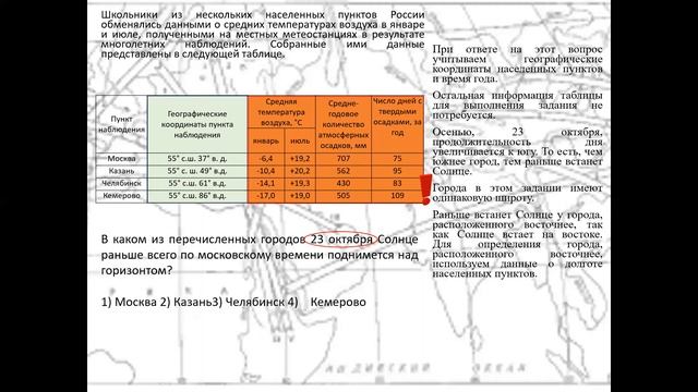 ОГЭ -2023 по географии. Задание №17 смотреть онлайн