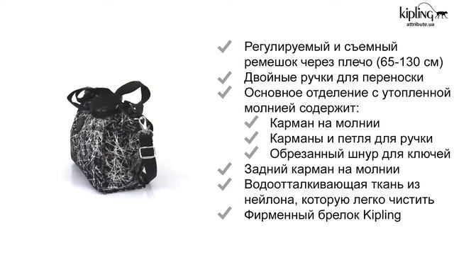 Женская сумка Kipling (Киплинг) BASIC PLUS / Navy Stick Pr KI4274_Q56 смотреть онлайн