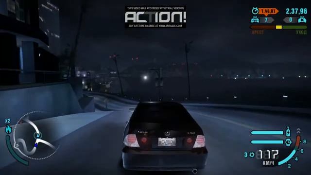 лексус Is300 машина бомбит просто в Nfs Carbon