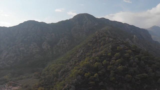 Улупинар Олимпос пляж и античный город! Съемки с дрона Ulupinar Olimpos dji mavic смотреть онлайн