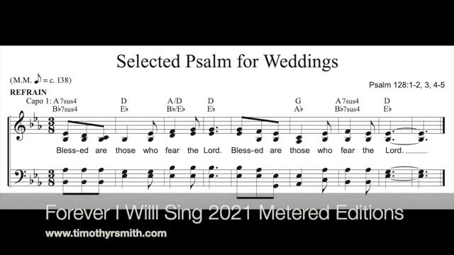 81 Blessed are those who fear the Lord - Psalm 128 - 33rd Sunday in Ordinary Time смотреть онлайн