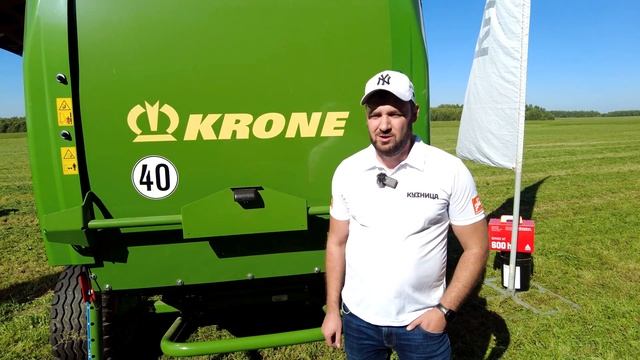 Техника KRONE на демо-показе в Смоленской области смотреть онлайн
