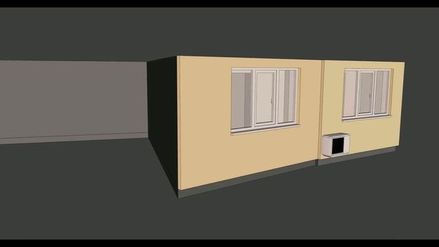 Перепланировка 4 комнатной квартиры в панельном доме. (Sketchup presentation) смотреть онлайн