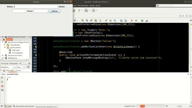 Java GUI #6 - Pegando os dados da interface - JTextField смотреть онлайн