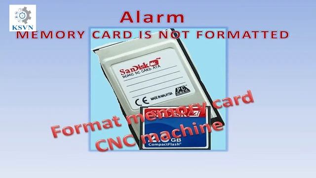 Fanuc Alarm ¦¦ Memory Card Is Not Formatted Alarm ¦¦ How To Solve This Problem