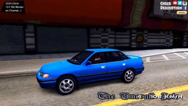 Subaru Legacy 2 0 RS BC 1989 - GTA MOD _REVIEW смотреть онлайн