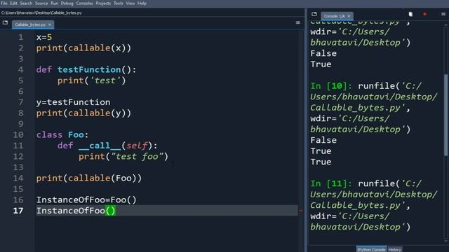 167. Callable and Bytes in Python with Example Code || Python Built-in Functions-4 смотреть онлайн