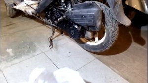 Замена масла в редукторе Honda Dio/Tact