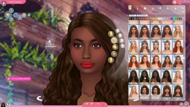 Juniper Diamond CC Sim Download - The Sims 4 смотреть онлайн
