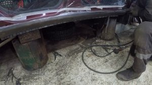 переварка порога ЗА 12 МИНУТ ШЕВИ НИВА