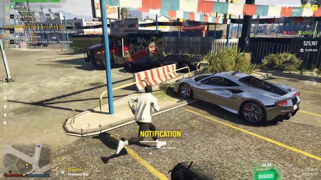 Grand Theft Auto V 2023 10 02 20 05 00 06 DVR смотреть онлайн